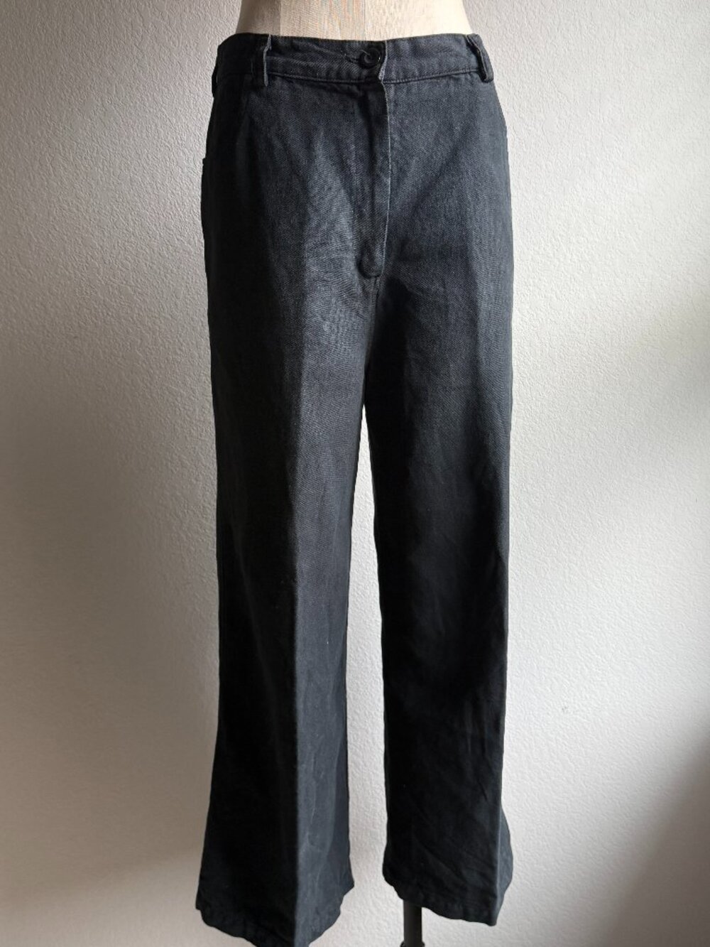 First Rite Black Cotton Trouser size Large